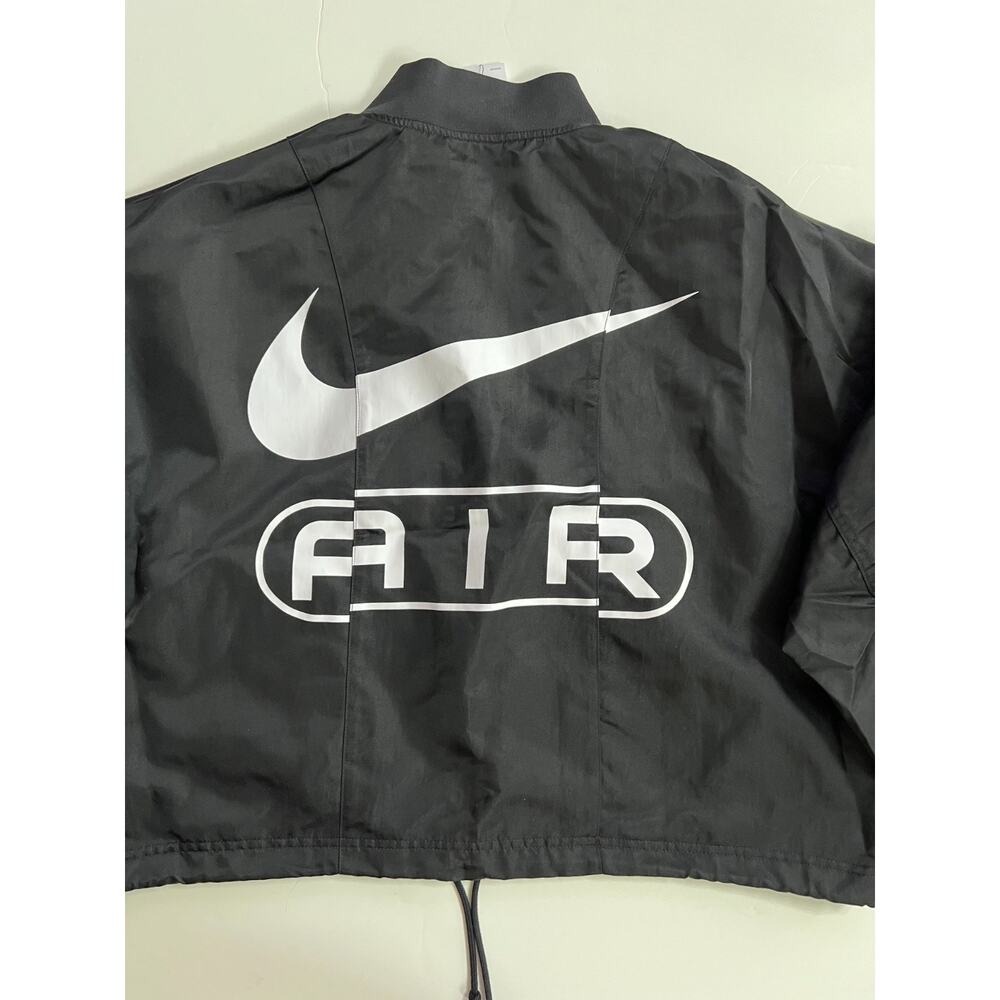 Nike Air Oversized Woven Bomber Jacket Black FN1908-010 Women’s Size M - Picture 14 of 16